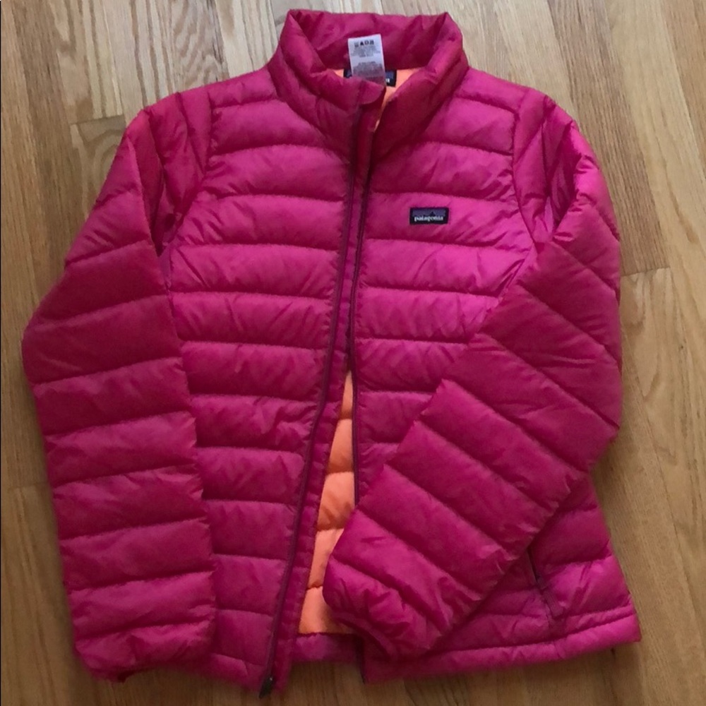 Patagonia pink jacket